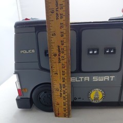 Vintage Robocop Delta Swat Team Police Van Armored Vehicle Figure Playset Truck