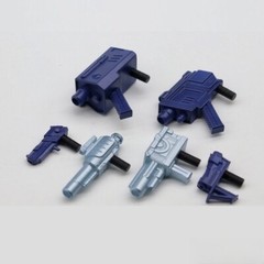 3D DIY Comic Gun Sticker Upgrade Kit For Legacy United G1 OP Prime Grimlock