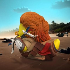 1st Ed. Horizon Forbidden West: Aloy TUBBZ Cosplaying Duck Collectible Figure #1