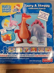Harry and His Bucket Full of Dinosaurs Taury & Steggy Collectible Figures 2006