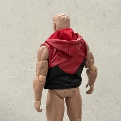 PB-MF-DDCRD-VST: 1/12 Custom Hooded Vest for McFarlane Dawn of DC Red Hood