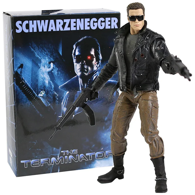 NECA Terminator T-800 Arnold Schwarzenegger Tech Noir / Police Station Assault 7