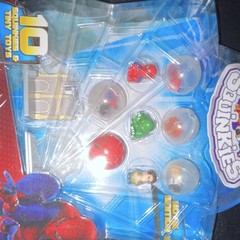 Squinkies The Amazing Spider-Man MovieSet 10 Squinkies Tiny Toys Containers 2012