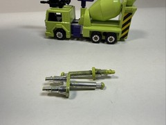 Transformers Original G1 1985 Constructicon Mixmaster Complete for Devastator