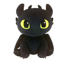 How To Train Your Dragon Sitting Toothless Plush Doll 45cm Cute-100% Authentic