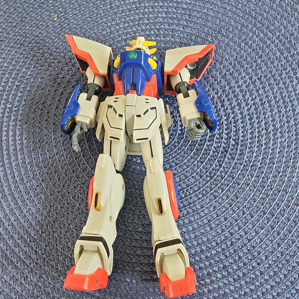 Bandai Gundam Action Figure 2001 Vintage Plastic White Blue Red Yellow Black