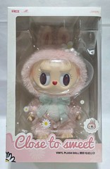 Pop Mart Pop Land Mokoko Close to Sweet Series Vinyl Plush Doll Big 38 CM Labubu