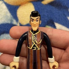 LazyTown ROBBIE ROTTEN Bendy Figure Toy 2008 4.5″ Rare