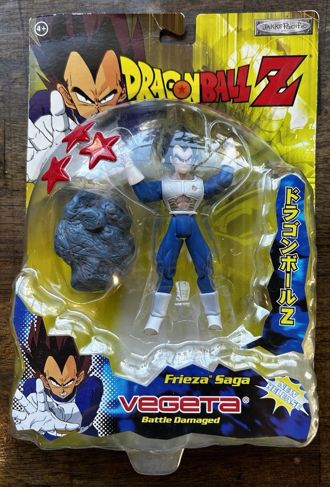 NEW 2004 Jakks Pacific Dragon Ball Z Vegeta Frieza Saga Figure Series 15