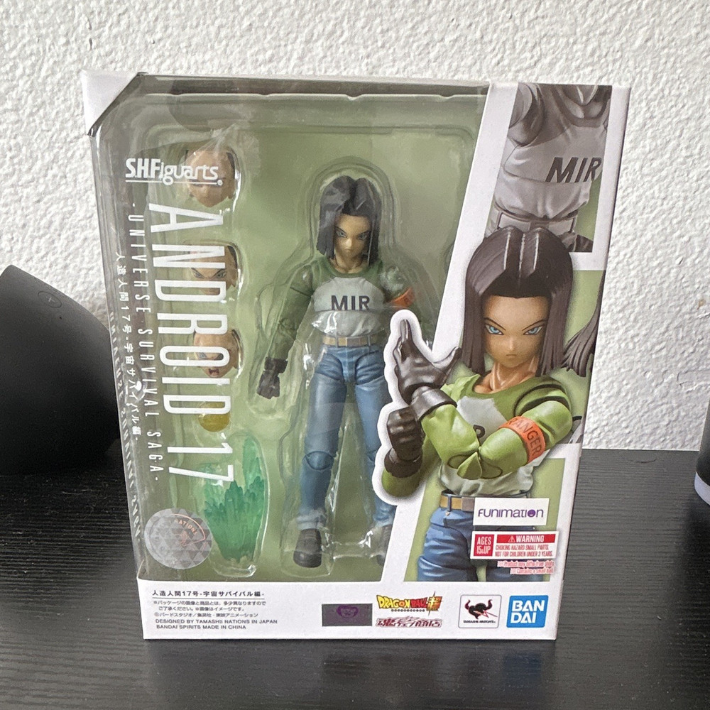 S.H.Figuarts Android 17 Dragon Ball Super Action Figure 15+