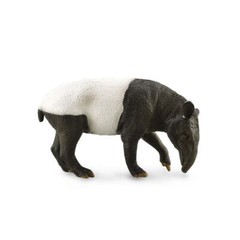 CollectA Realistic Animal Replica Malayan Tapir Figure Large Ages 3+ and Up
