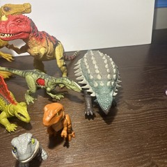 Jurrasic Park Toy Lot 13 Dinosaurs Suchomimus Triceratops Ankylosaurus And More