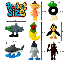 24PCS Italian Brainrot Steal a Brainrot Toys, 2.5″ Tralalero Tralala Action Figu