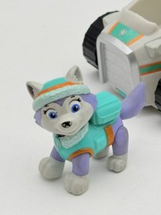 Paw Patrol Everest Rescue Snow Play Machine Arctic Husky Wolf Set Complete