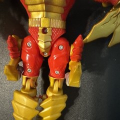 Power Rangers Mystic Force Red Ranger To Fury Dragon Loose Figure Bandai 2006