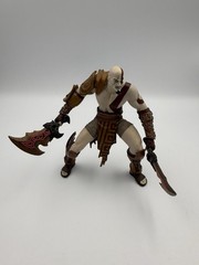 DC Unlimited God of War PS3 Series 1 Kratos Figure Swords Stand Rare