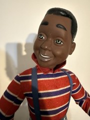 Vintage 90’s Steve Urkel Doll Family Matters TV Show NO Glasses Doesn’t Talk