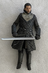 Game of Thrones Figures Drogon, Jon Snow & Arya Stark (no boxes) XLNT Condition