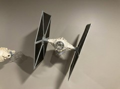 Star Wars TIE Fighter Wall Display Bracket – fits vintage to modern