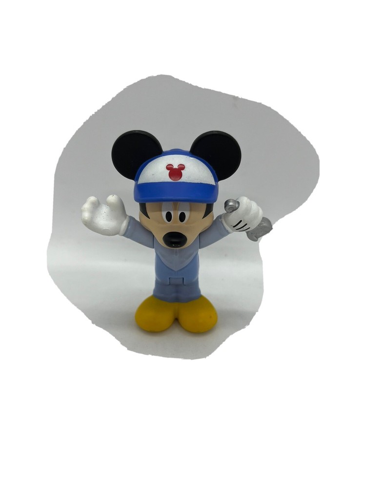 2016 Mattel Disney Car Mechanic Mickey 3″ Action Figure Free Shipping