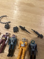 vintage STARCOM LOT of 12 FIGURES Few Accessories