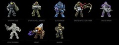 4 – Mega Construx Halo Infinite 343 Series 3 Mini Figure Blind Bags 4 Random New