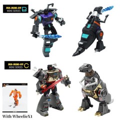 MHZ MH-MINI-09B MINI09C MINI Grimlock Action Figure 14.5cm New Ver. W/Wheelie