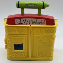 Sesame Street Elmo’s World Talking Playset Rare Vintage Kids Toy TESTED! WORKS!