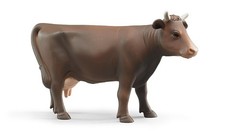 Bruder 1 16 Scale Realistic Cow Toy Figure Multicoloured German Quality