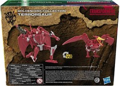Transformers Generations War for Cybertron Golden Disk Collection Terrorsaur