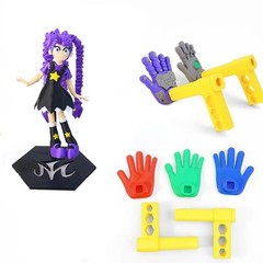 Lily Lovebraids 3D Printed doll Movable Joint for Game Fans Kids Decor Toy 14cm