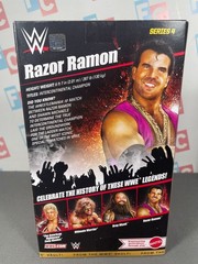 WWE Wrestling Mattel Elite From the Vault Series 4 Razor Ramon Figure IC Belt
