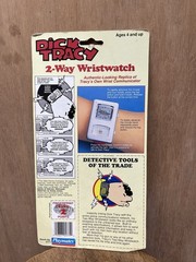 Dick Tracy 2-Way Wristwatch •New in Package Toy Playmates No. 5771 Disney