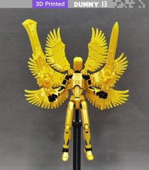 (Assembly Completed) 3D Printed T13 Action Figure, 5.5 Inch Multi-Jointed…