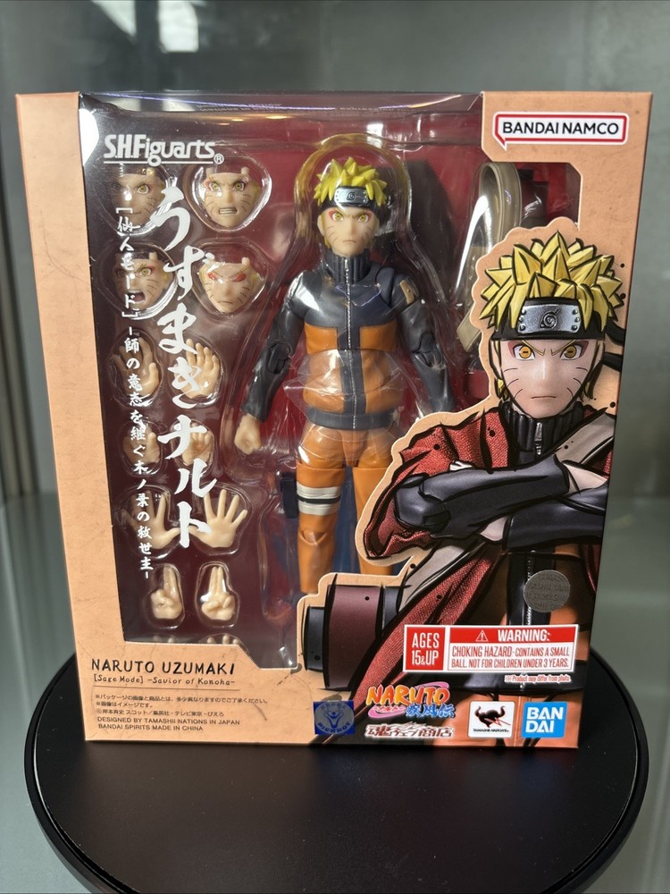 Bandai S.H.Figuarts SHF Naruto Shippuden Uzumaki Sage Mode Savior of Konoha
