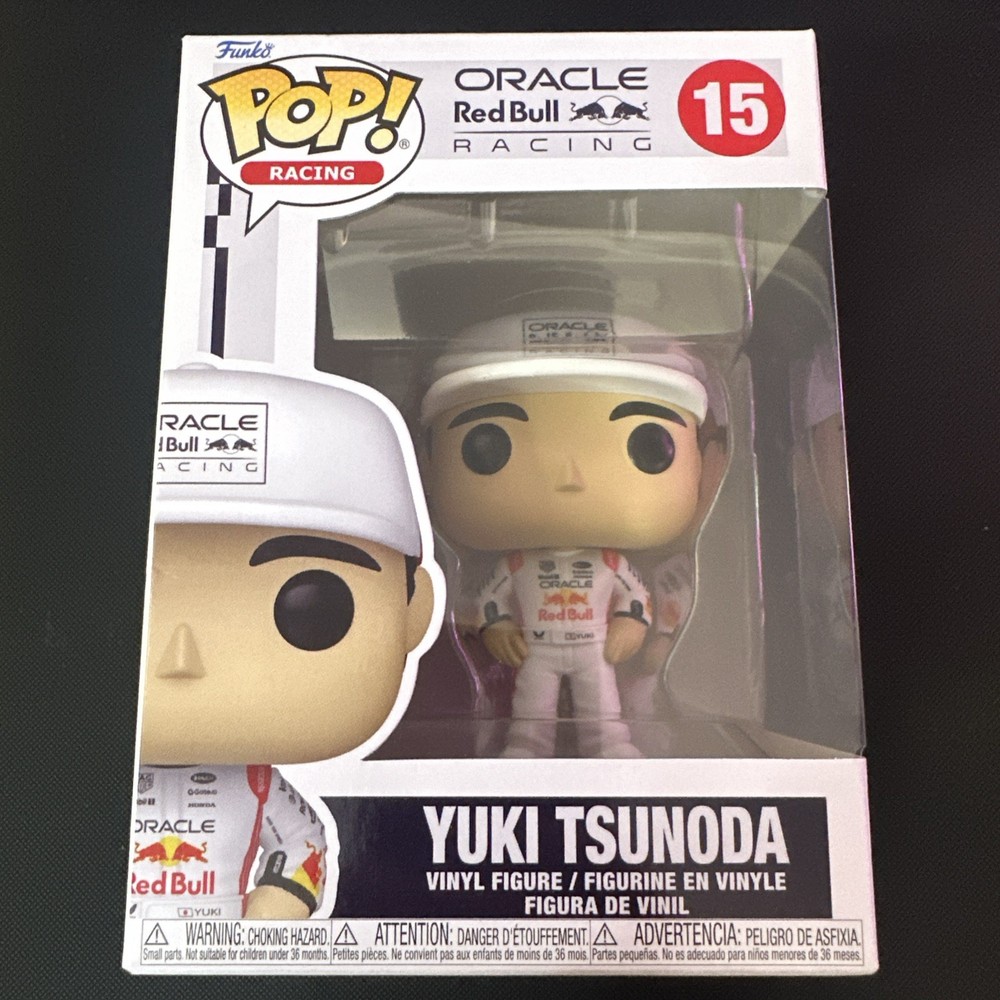 Funko Formula 1 Oracle Red Bull Racing Yuki Tsunoda Pop! #15 Vinyl Figure