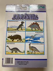 Vintage Dinosaur figures Stegosaurus bend-Ems Bendable Poseable Justoys 1993