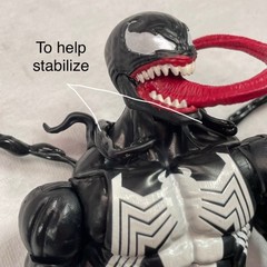 NEW-Marvel Legends Symbiote Back Tendril Effect ActionFigure Accessory HANDMADE