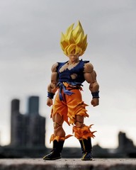 BW-GKSH-L: 1/12 Battle Damaged Shirt for Dragon Ball SHF Super Saiyan Goku