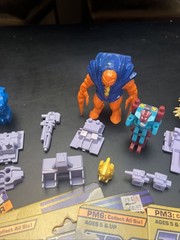 Transformers G1 Pretender Monsters Monstructor Complete W/ Cardbacks Read T10
