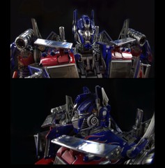 WJ MPM04 Optimus Prime Oversized Figure ROTF DOTM Black Apple W8606