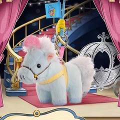 52toys Disney Princess Pony Pals Series Blind Box Plush Pandent Figures Toy