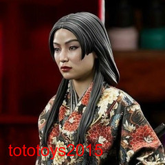 1:6 1:12 1:18 Japanese samurai Head Sculpt For 12″ 6″ 3.75″Action Figure Body
