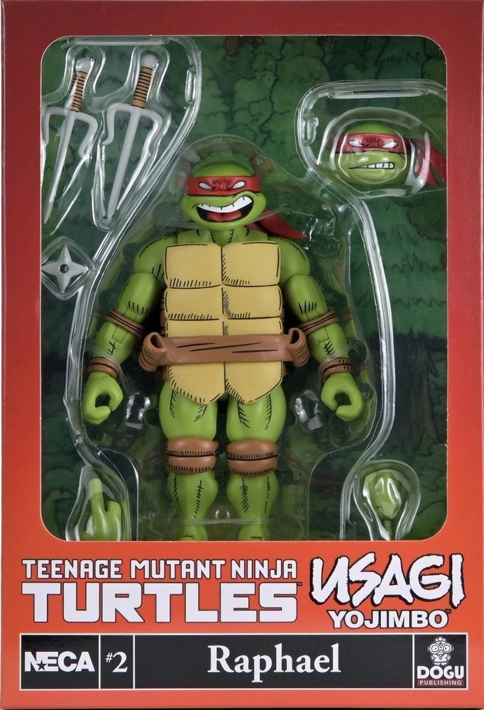 2026 NECA TMNT #2 Ultimate RAPHAEL Usagi Yojimbo Stan Sakai Target Haulathon