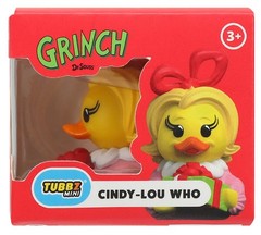 Official Cindy Lou Who with Gift Mini TUBBZ® Rubber Duck Collectible by Numskull