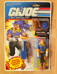 1991 GI JOE 3 Action Figure LOT Barricade Wild Bill Firefly A Real American Hero