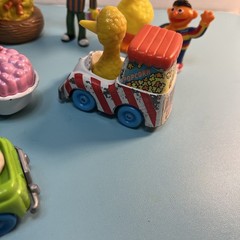 SESAME STREET FIGURES And DIE CASTS 1980’s ~LOT OF 10