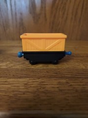 Chuggington Die Cast / Plastic Muddy Wilson & Orange Train Car