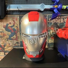 Autoking Iron Man Helmet MK5 1/1 Voice-controlled Mask Transform Cosplay Prop