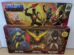 Masters of the Universe Retro Play HE MAN Armor Figure Lot Mattel BATTLE CAT NEW
